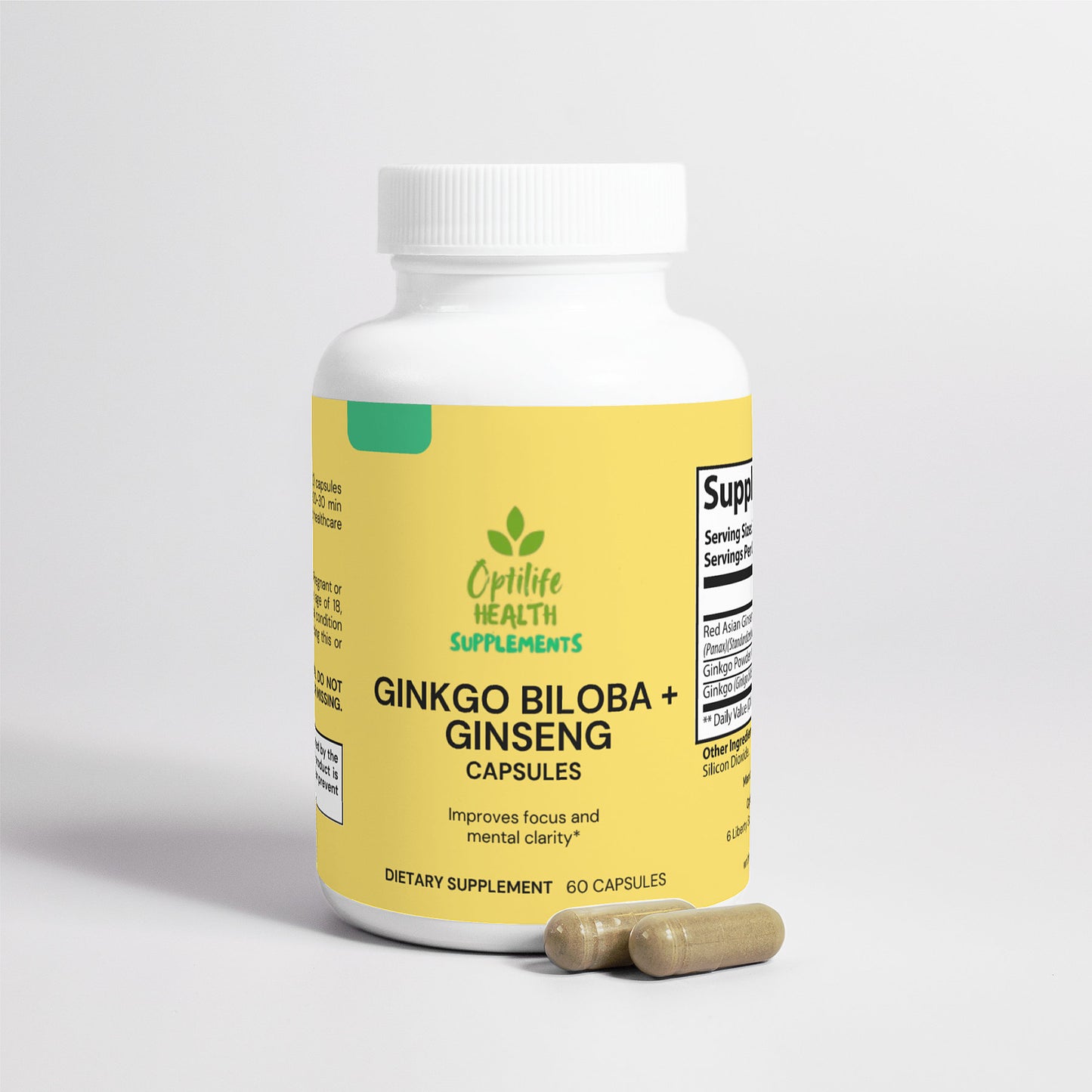Ginkgo Biloba + Ginseng