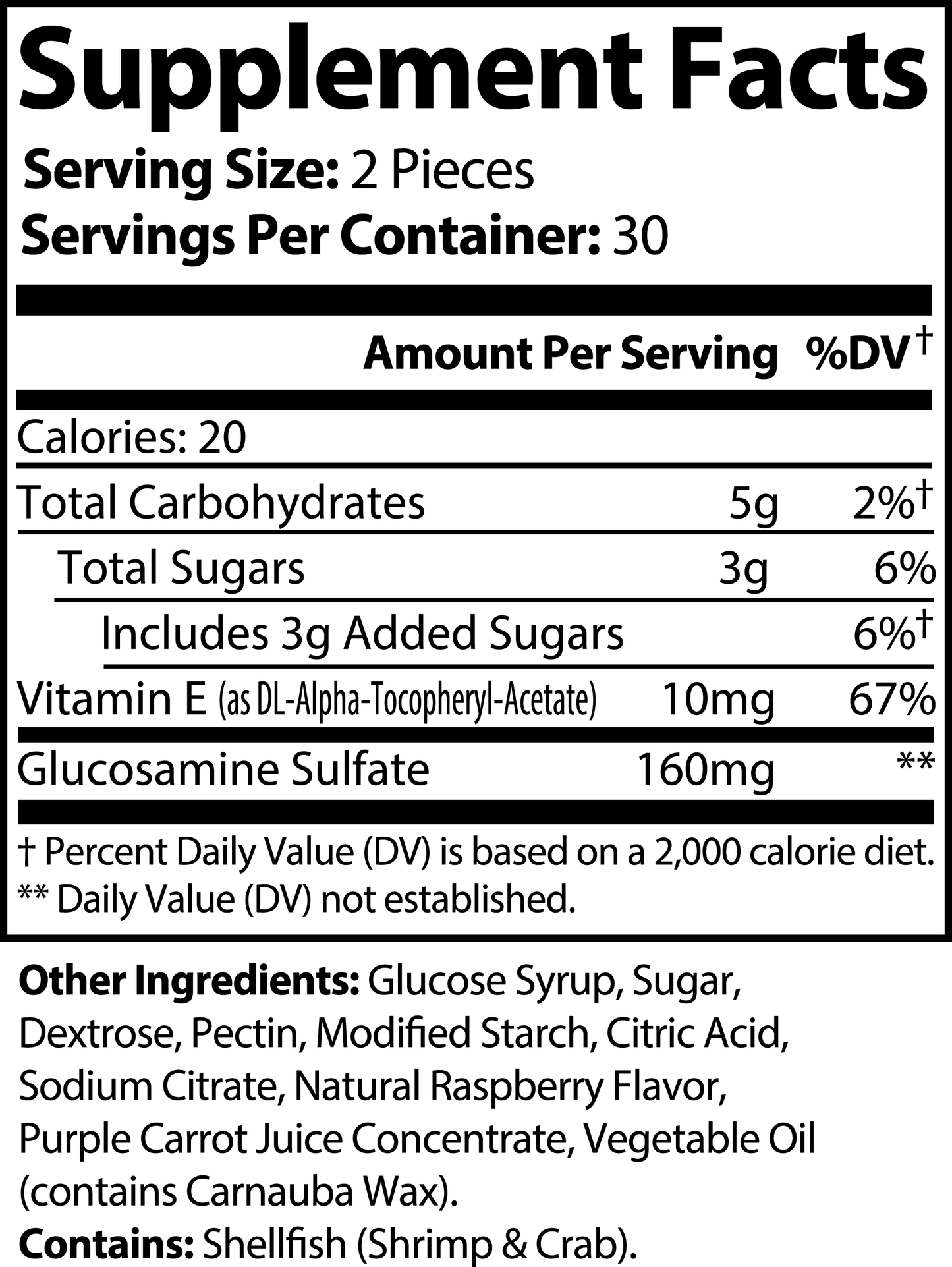 Joint Support Gummies | Glucosamine Supplement